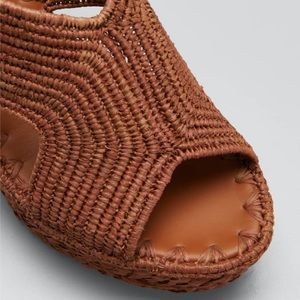 Carrie Forbes platform Lina sandals size 39